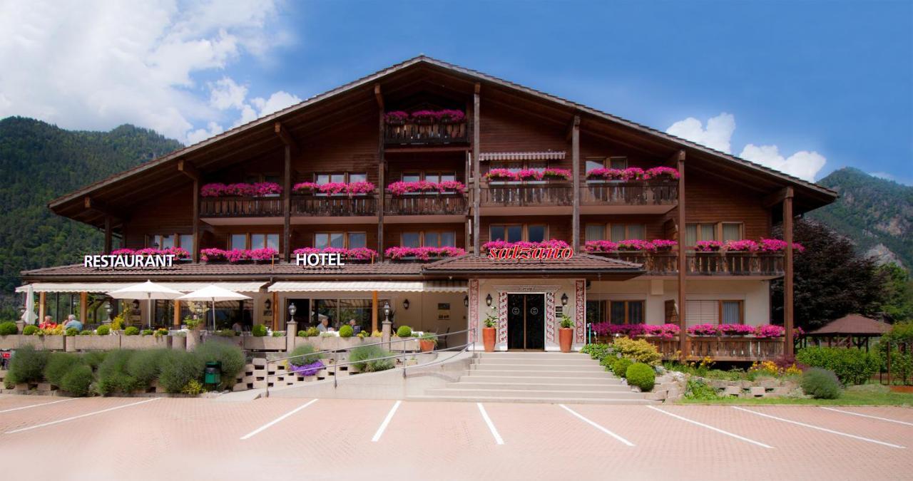 Salzano Hotel - Spa - Restaurant Unterseen Ngoại thất bức ảnh